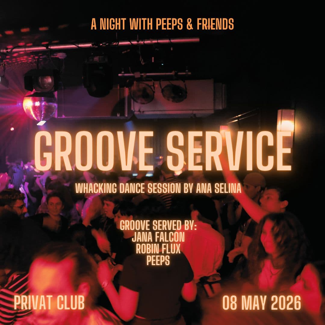 Groove Service with Jana Falcon ,Peeps, Robin Flux + Ana Selina (waacking session)