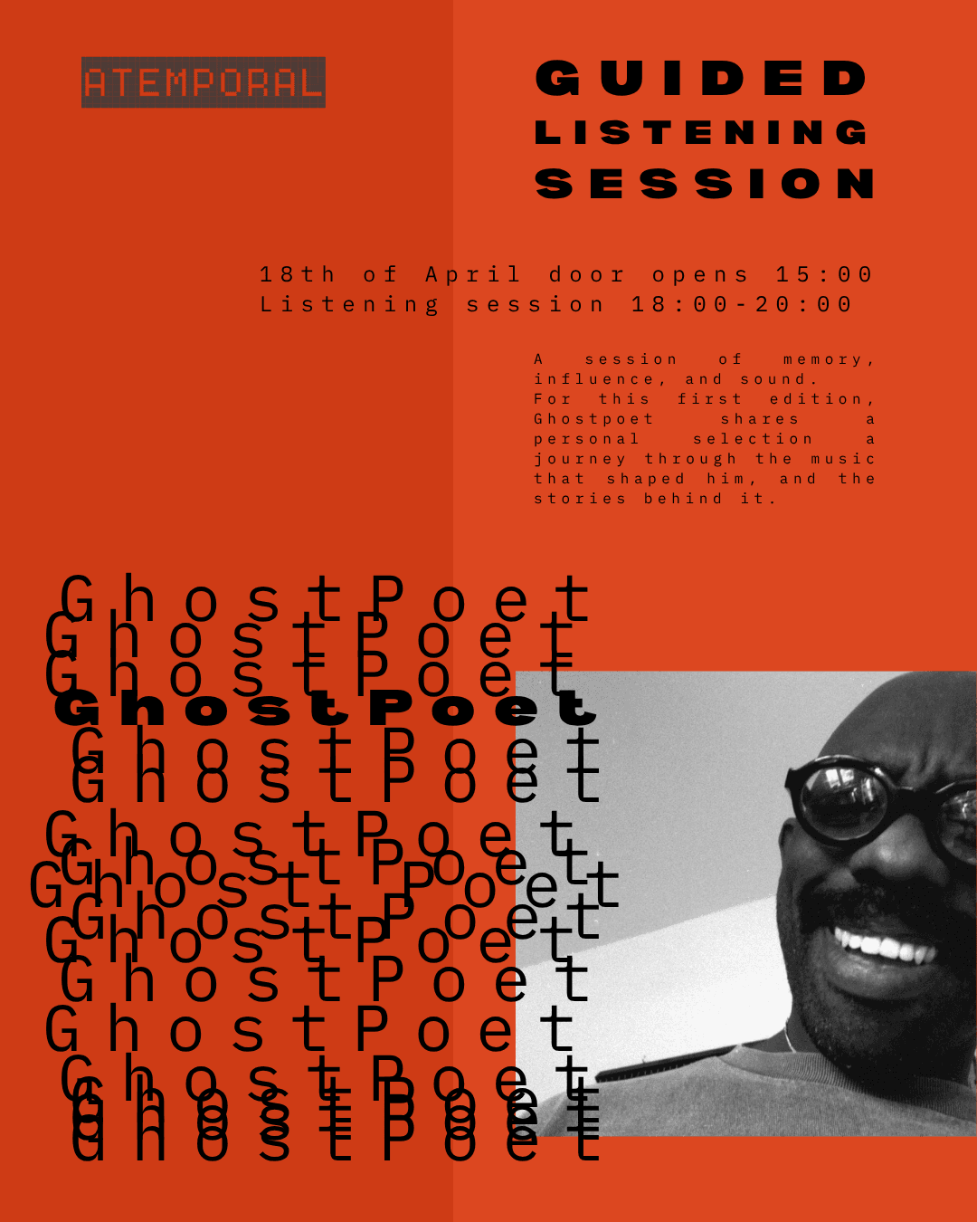 Guided Listening Session with Ghostpoet