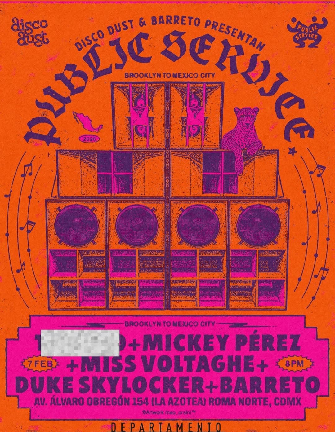 Departamento Studio Bar Special Night