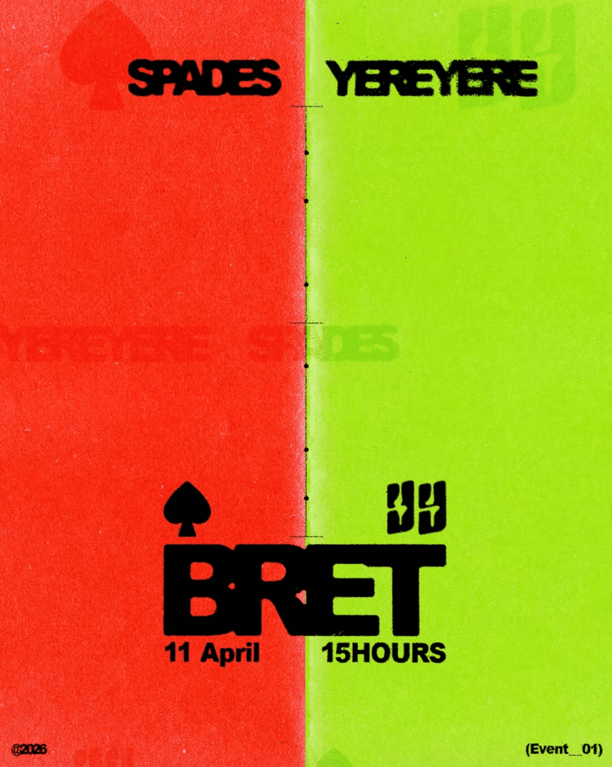 SPADES X YEREYERE