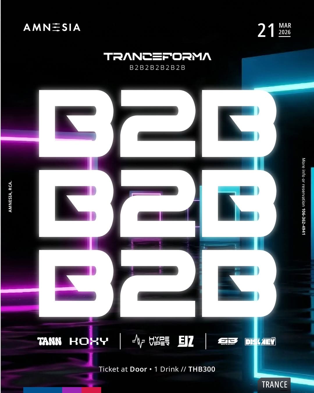 TRANCEFORMA presents B2B2B2B2B2B