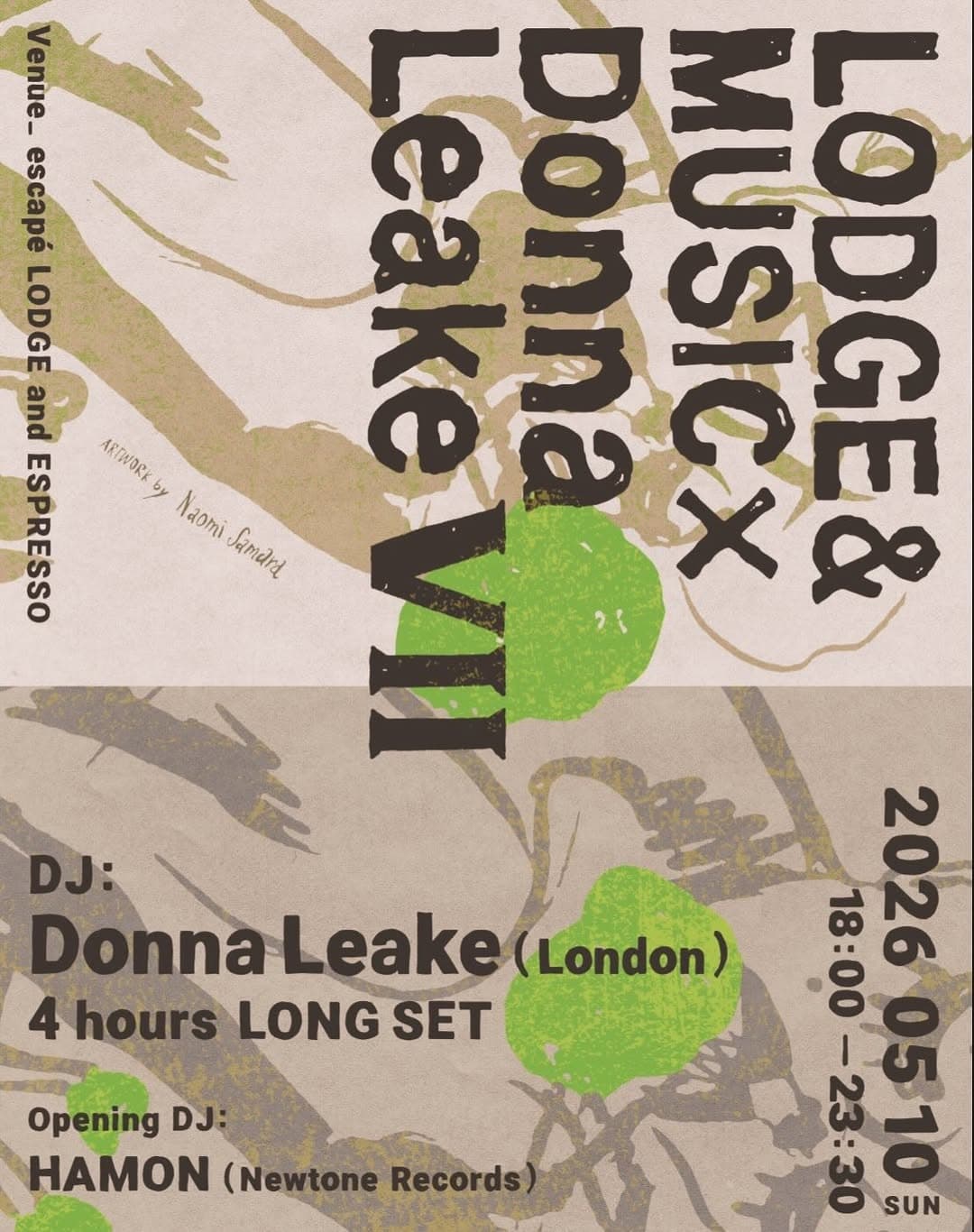 LODGE&MUSIC × Donna Leake VII