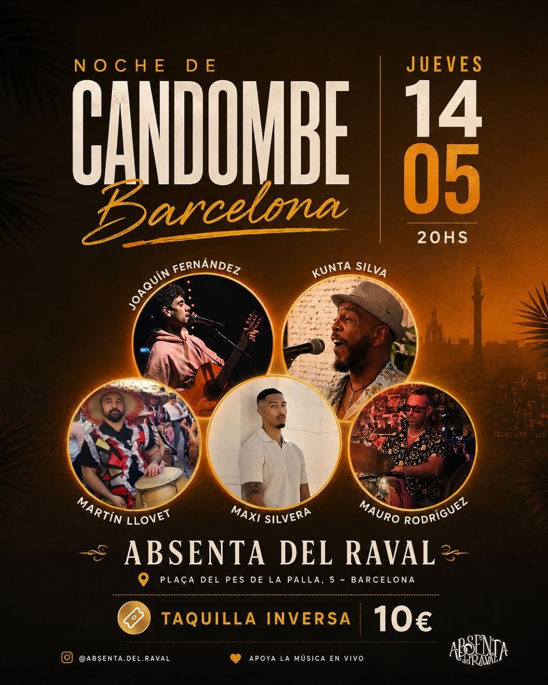 Clásicos uruguayos a todo candombe