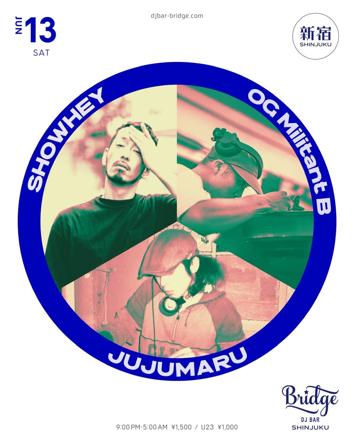 SHOWHEY, OG Militant B & JUJUMARU