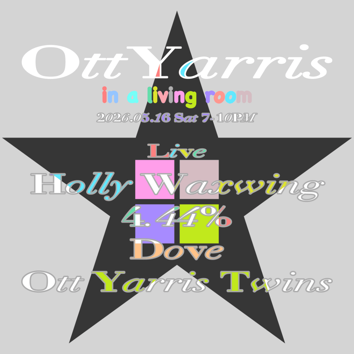 Ott Yarris in a living room