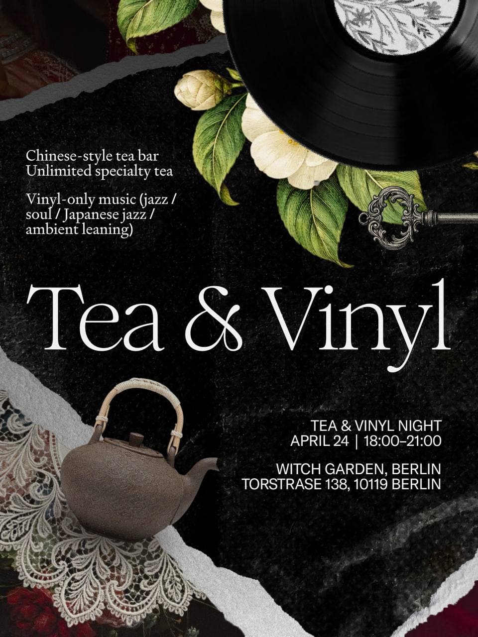 Tea & Vinyl at Witch Garden