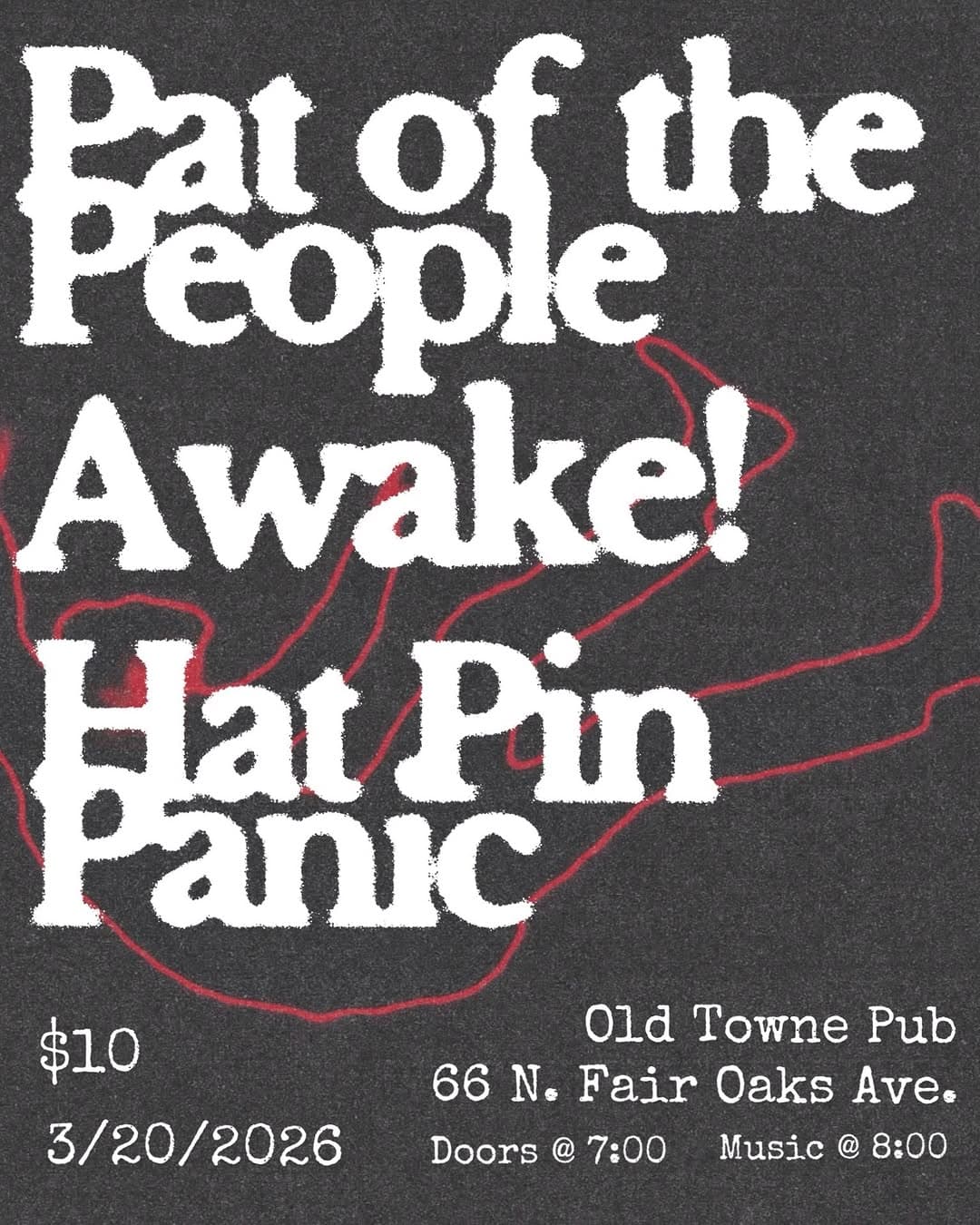 Night with Pato of the People and Hat Pin Panic