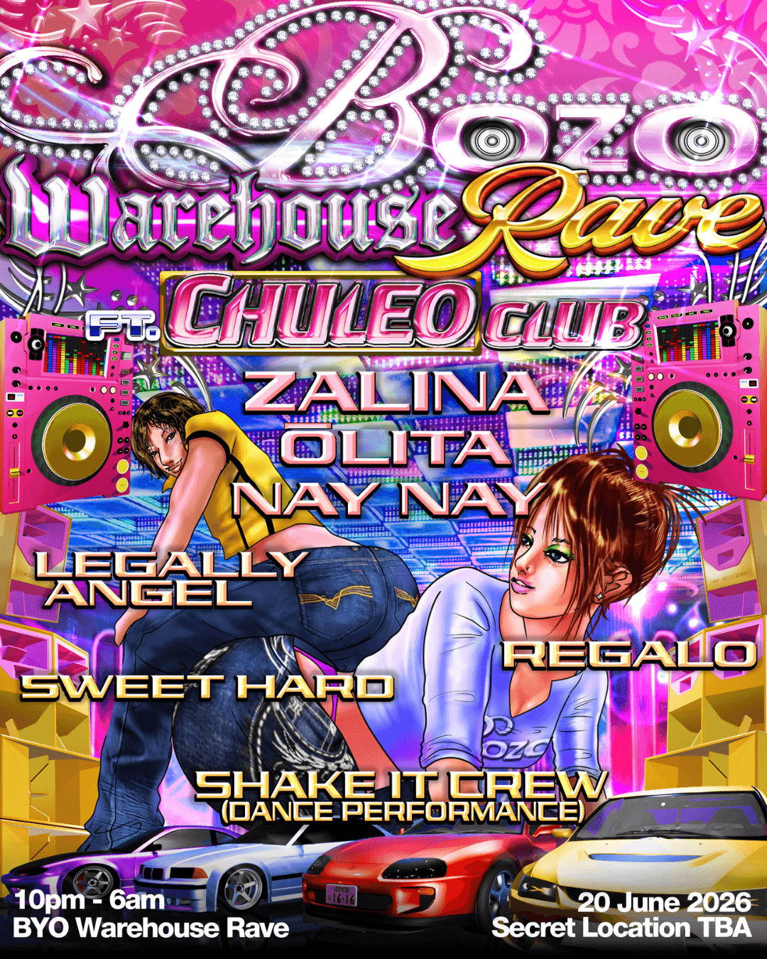 Bozo ft. Chuleo Club (BYO Warehouse Rave)