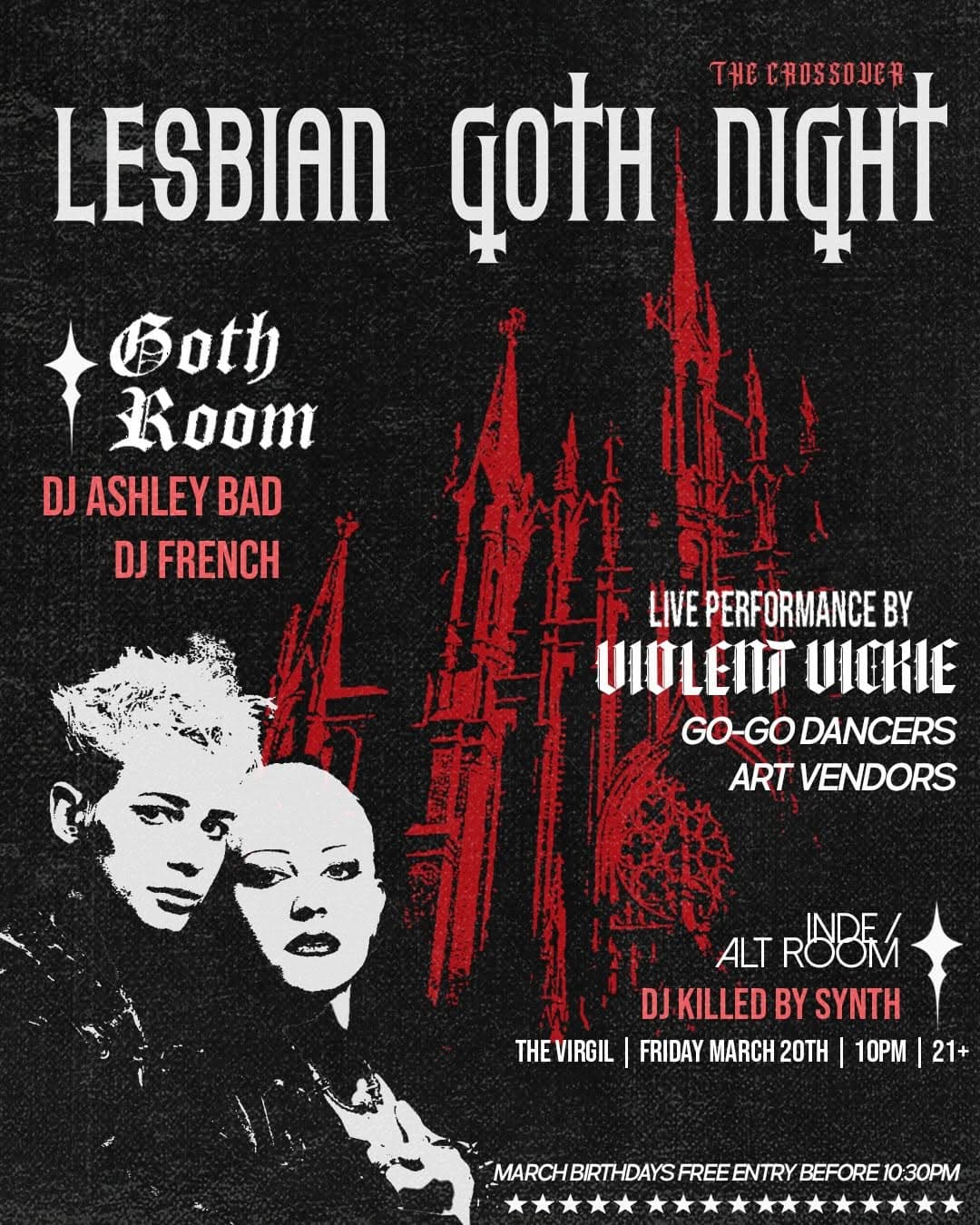 GO-GO Dancers Night at The Virgil