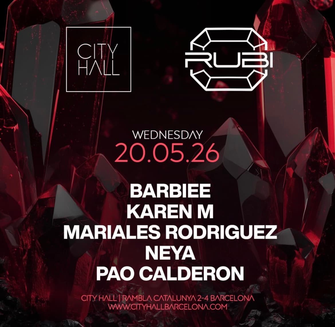 RUBI EVENTS - Wednesday
