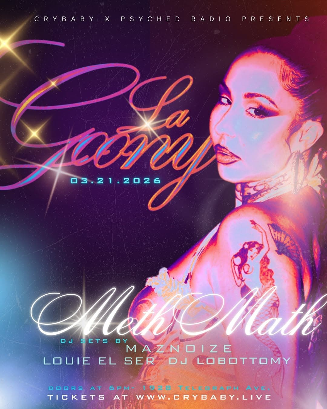 Crybaby x Psyched Radio Present: La Goony