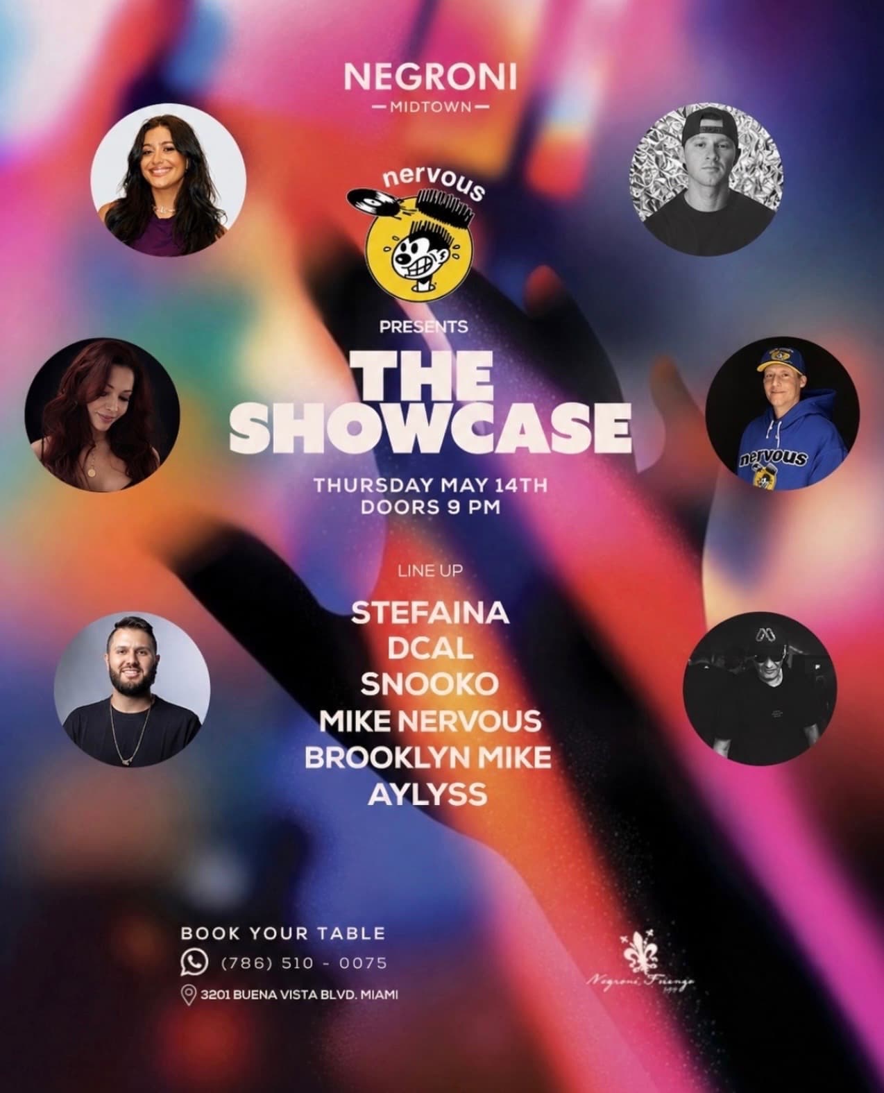 Nervous X Negroni - The Showcase