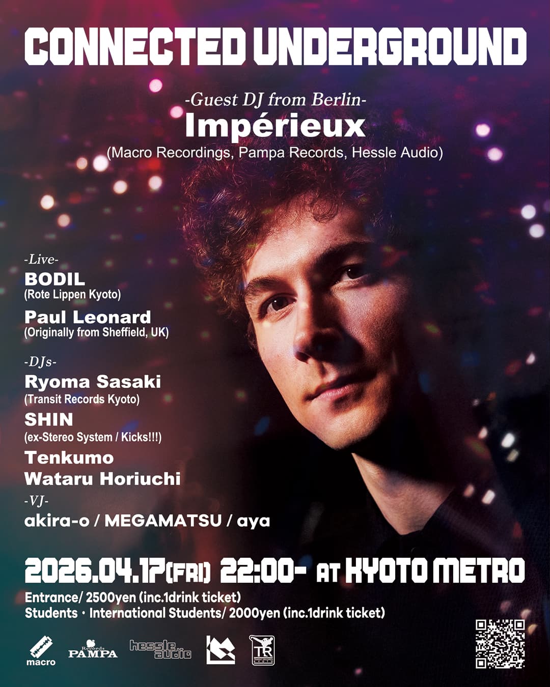 Connected Underground with Impérieux (Macro, Pampa, Hessle Audio/ from Berlin)