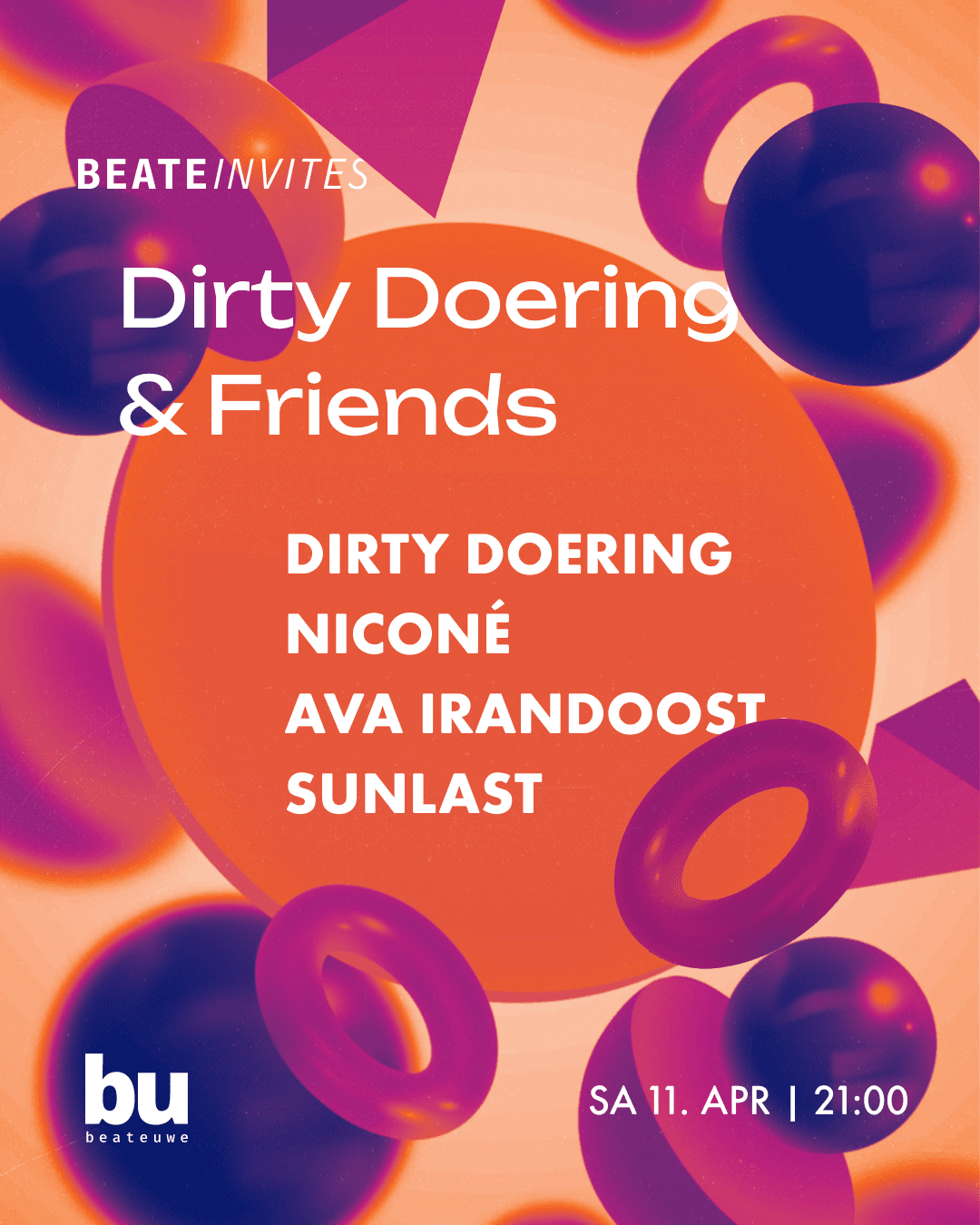 Beate Invites /// Dirty Doering & Friends