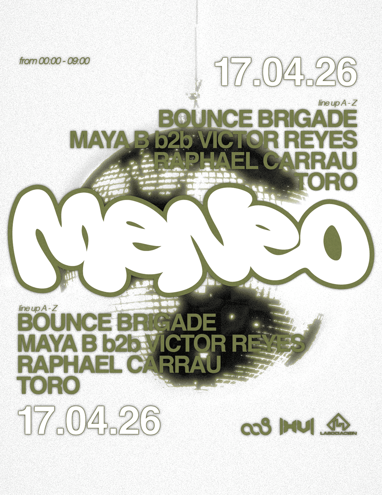 008 & TRINCHERA.XV pres. MENEO: Raphael Carrau
