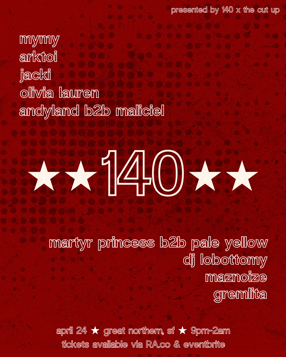 140 x The Cut Up