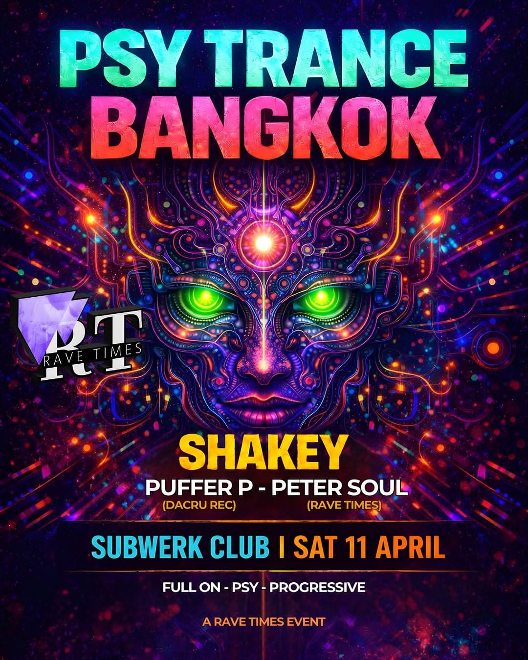 Psy Trance with SHAKEY - by Rave Times