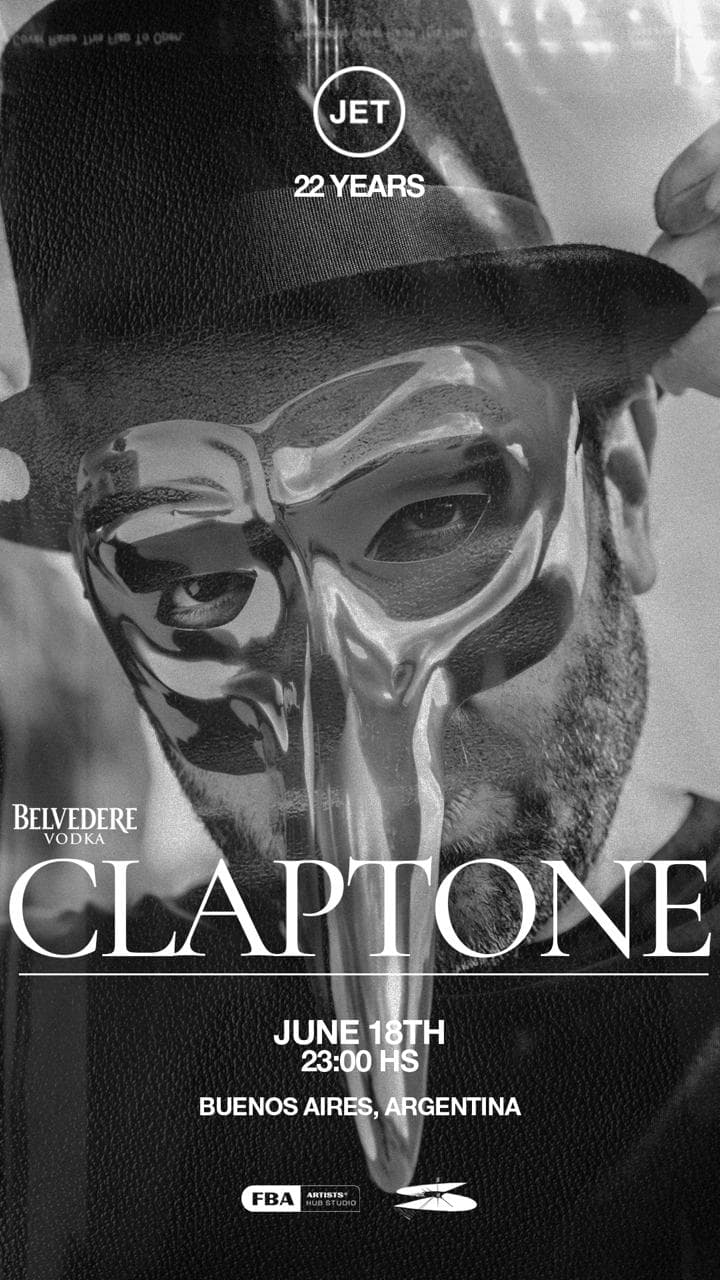 JET pres Claptone