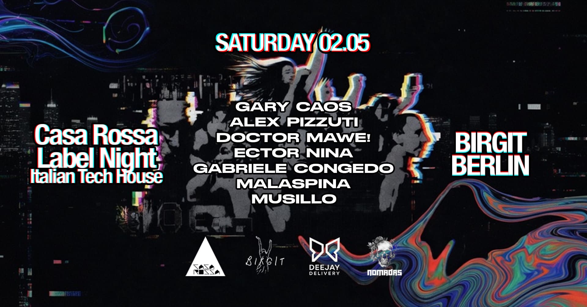 Casa Rossa Label Night Berlin