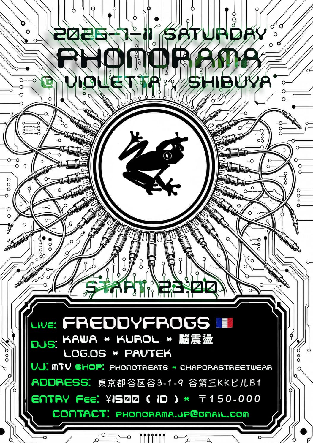 PHONORAMA feat. FREDDYFROGS LIVE