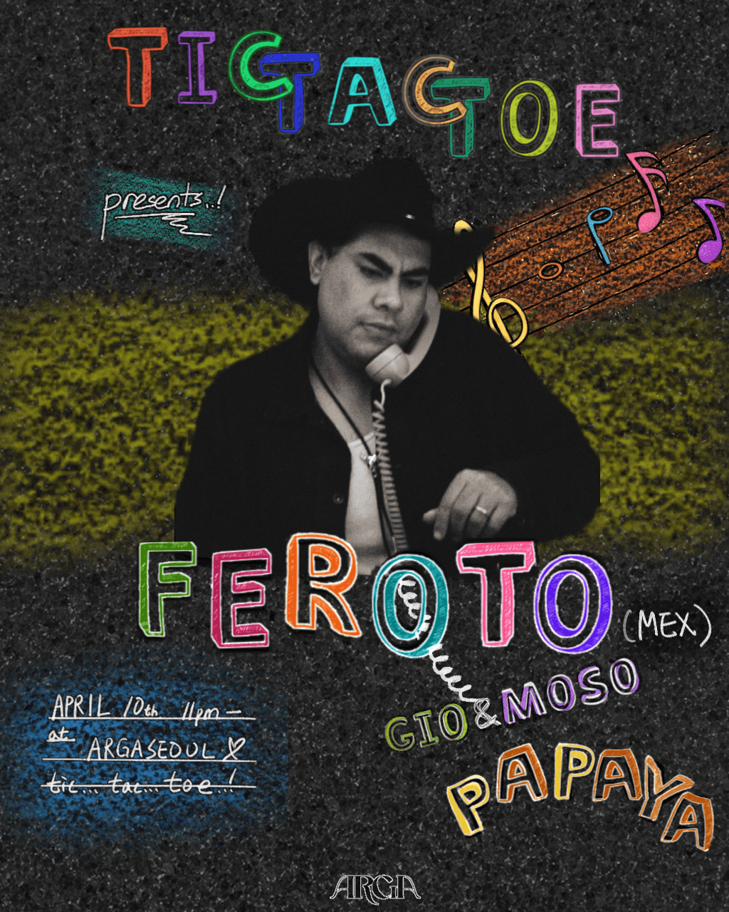 Tic Tac Toe invites FEROTO