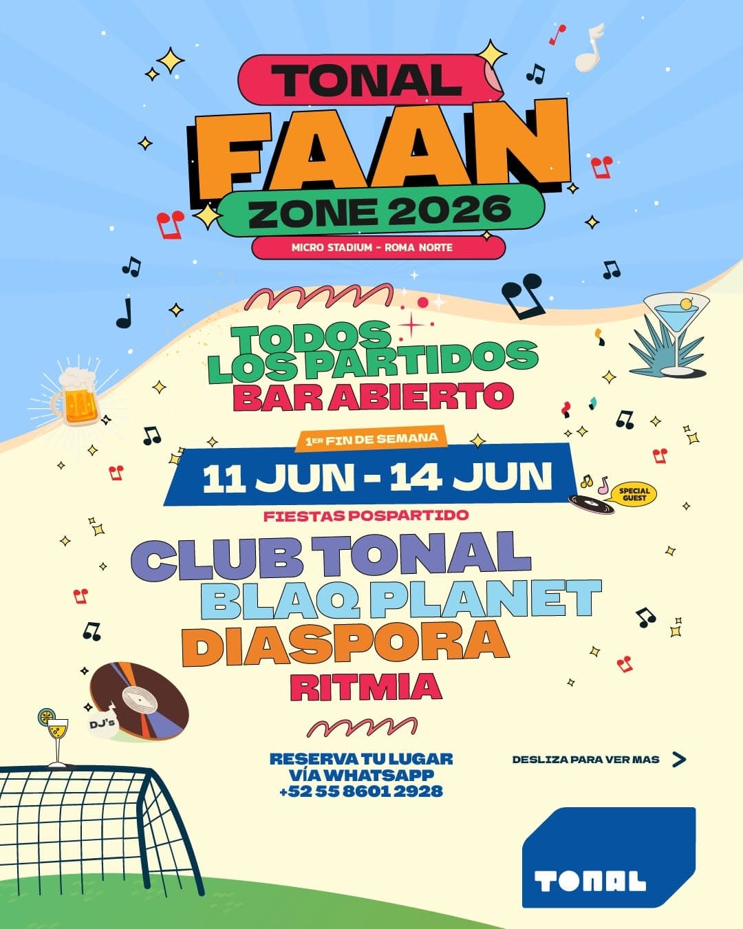 Fútbol en Tonal