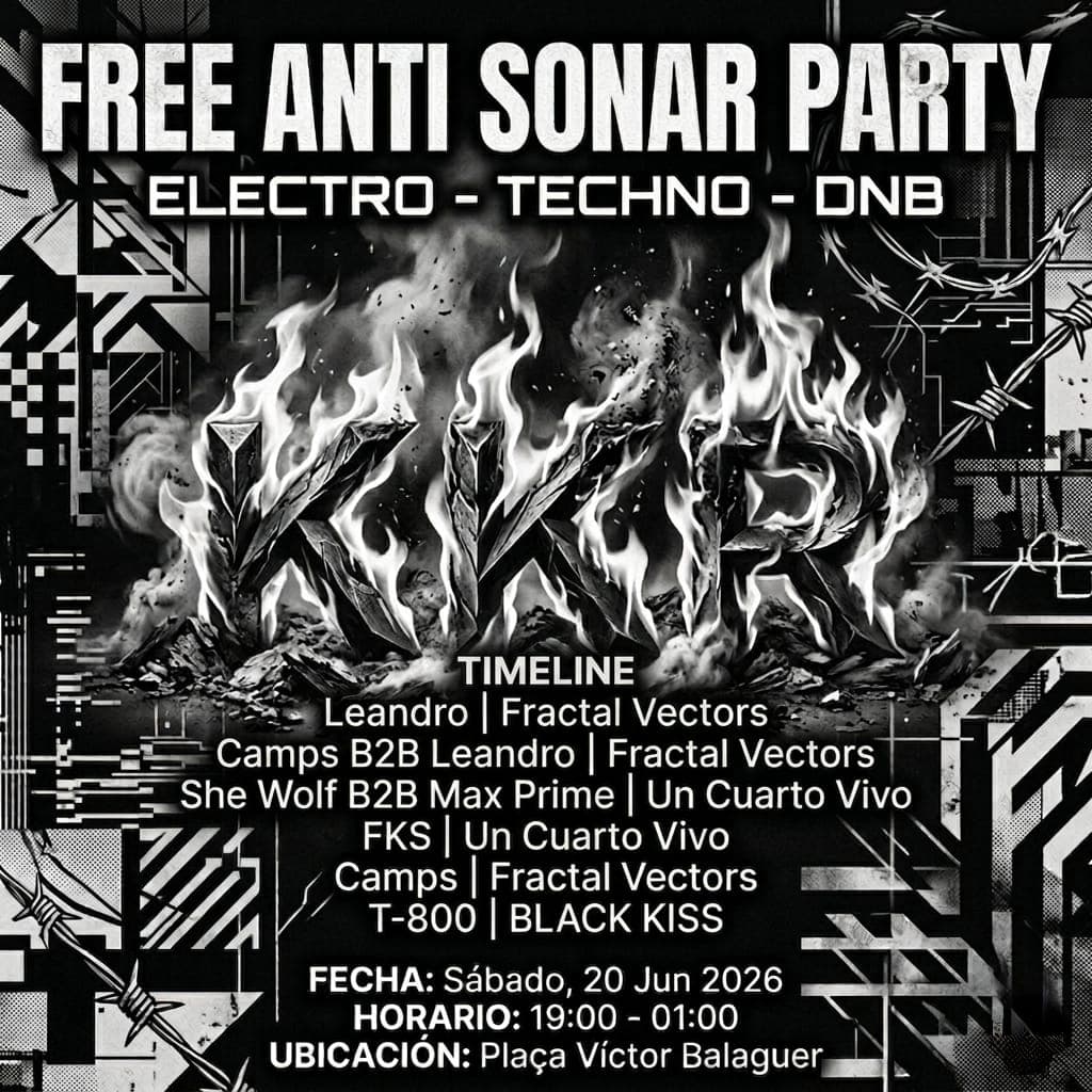 FREE Anti Sonar Party - ELECTRO - TECHNO - DNB