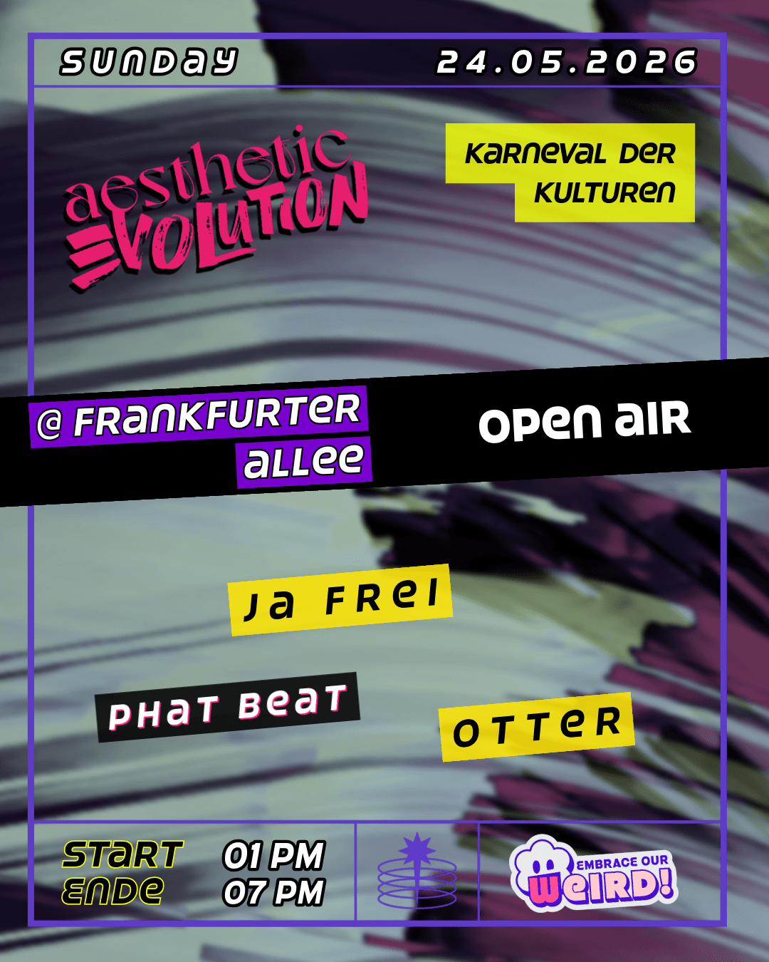 KARNEVAL DER KULTUREN - Aesthetic Sessions