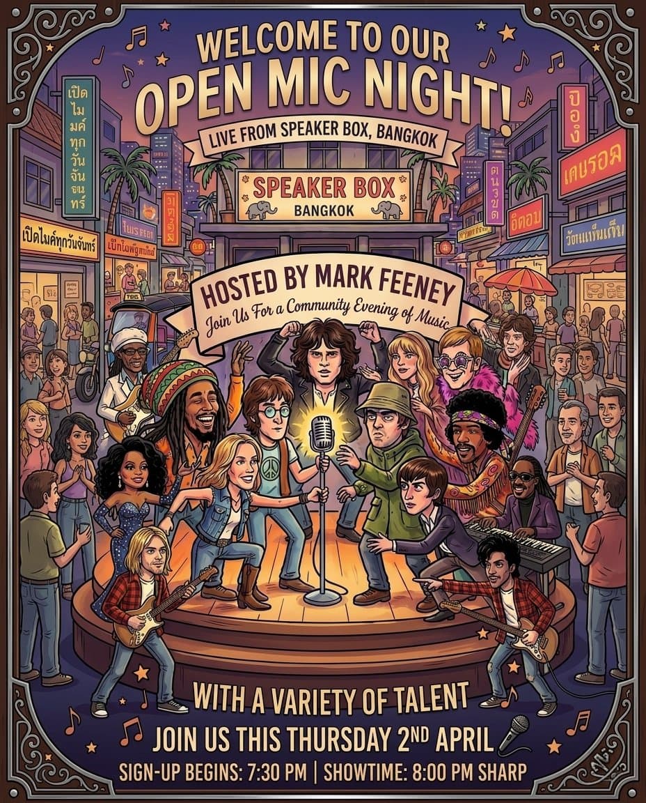 Speaker Box Open Mic Night