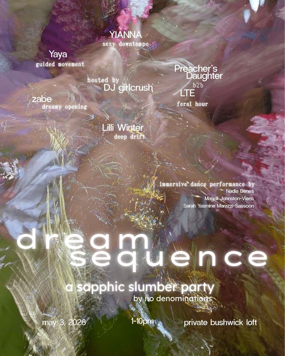 Dream Sequence: A Sapphic Slumber Party