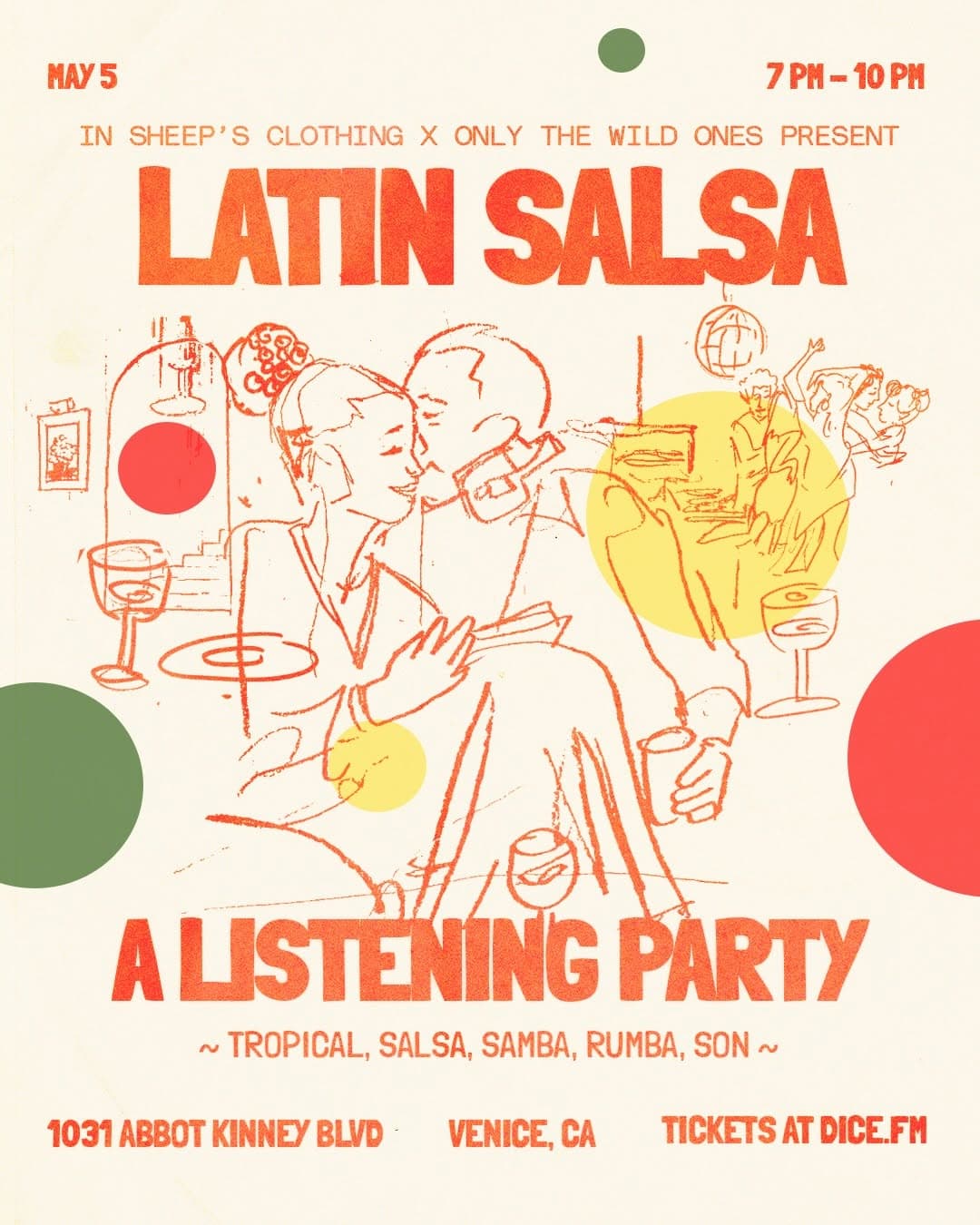 Listening Party: Latin Salsa, Samba, Rumba & Tropical Favorites