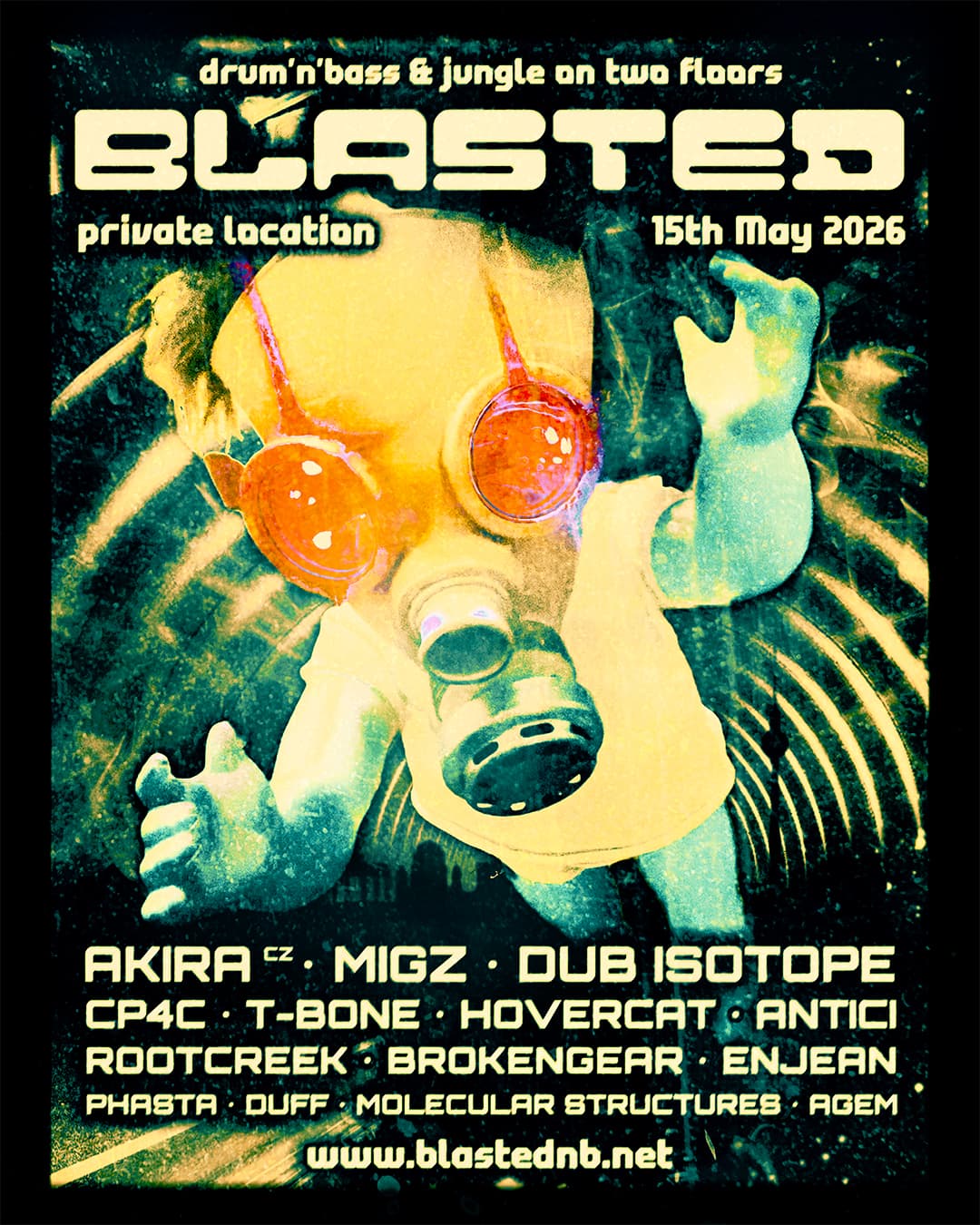 Blasted - underground drum'n'bass and jungle on two floors