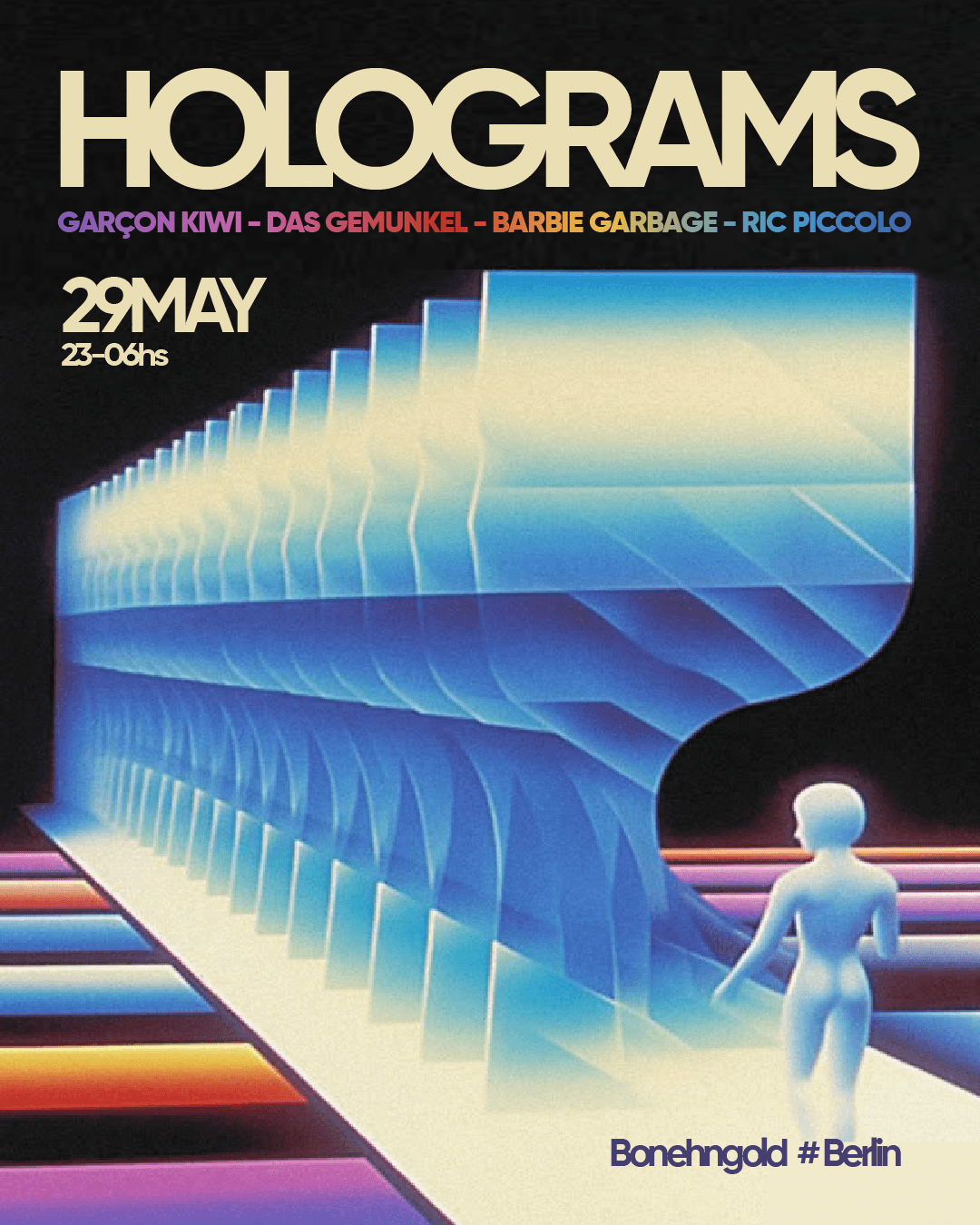 Holograms W/ Barbie Garbage, Garçon Kiwi, Das Gemunkel & Ric Piccolo