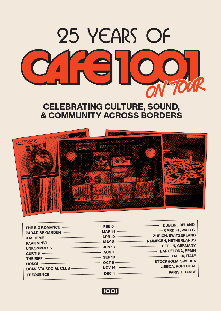 25 Years of Cafe 1001 On Tour - Unkompress, Berlin
