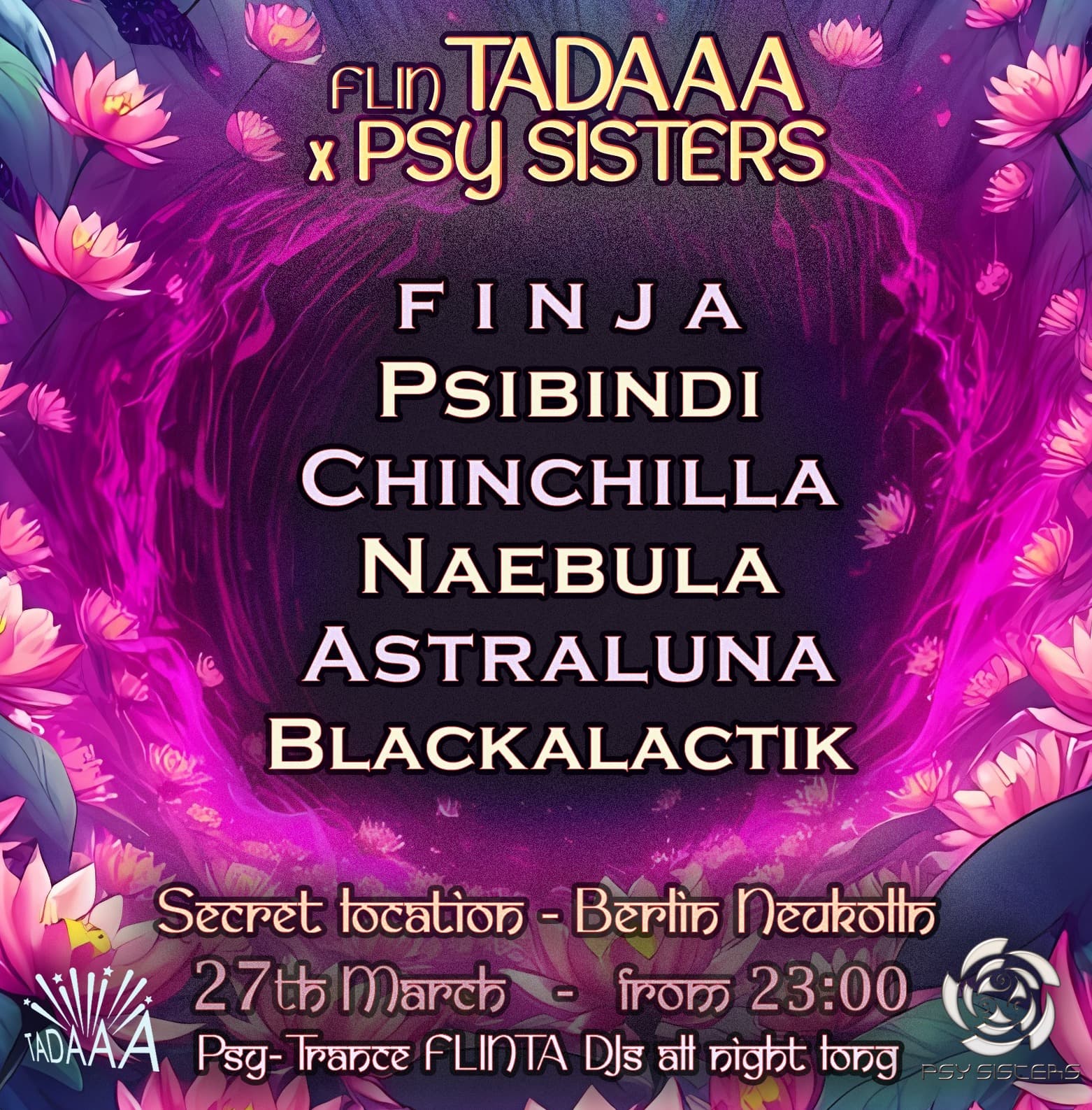 Tadaaa Kollektiv x Psy-Sisters IWD Berlin