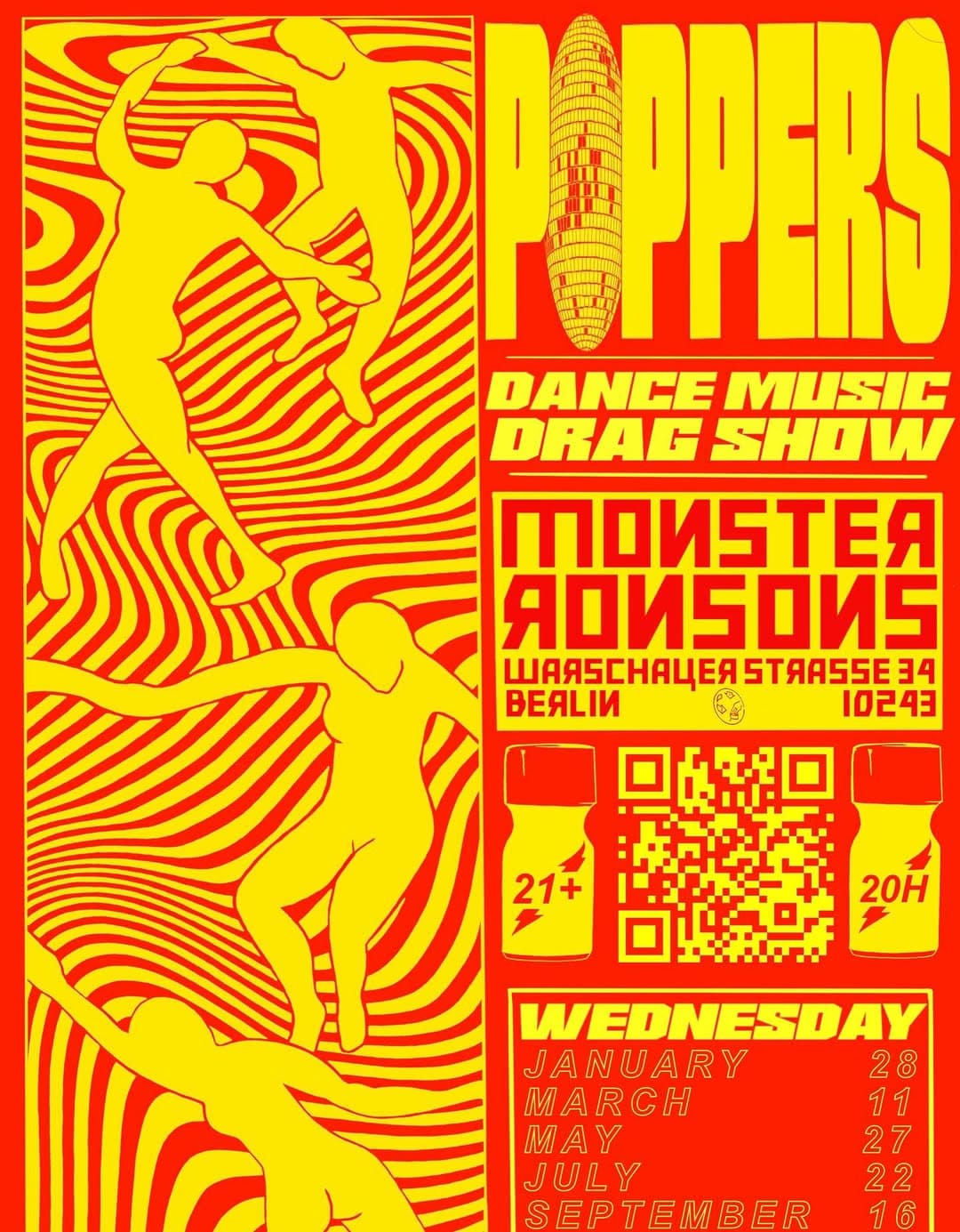 Poppers Dance Music Drag Show