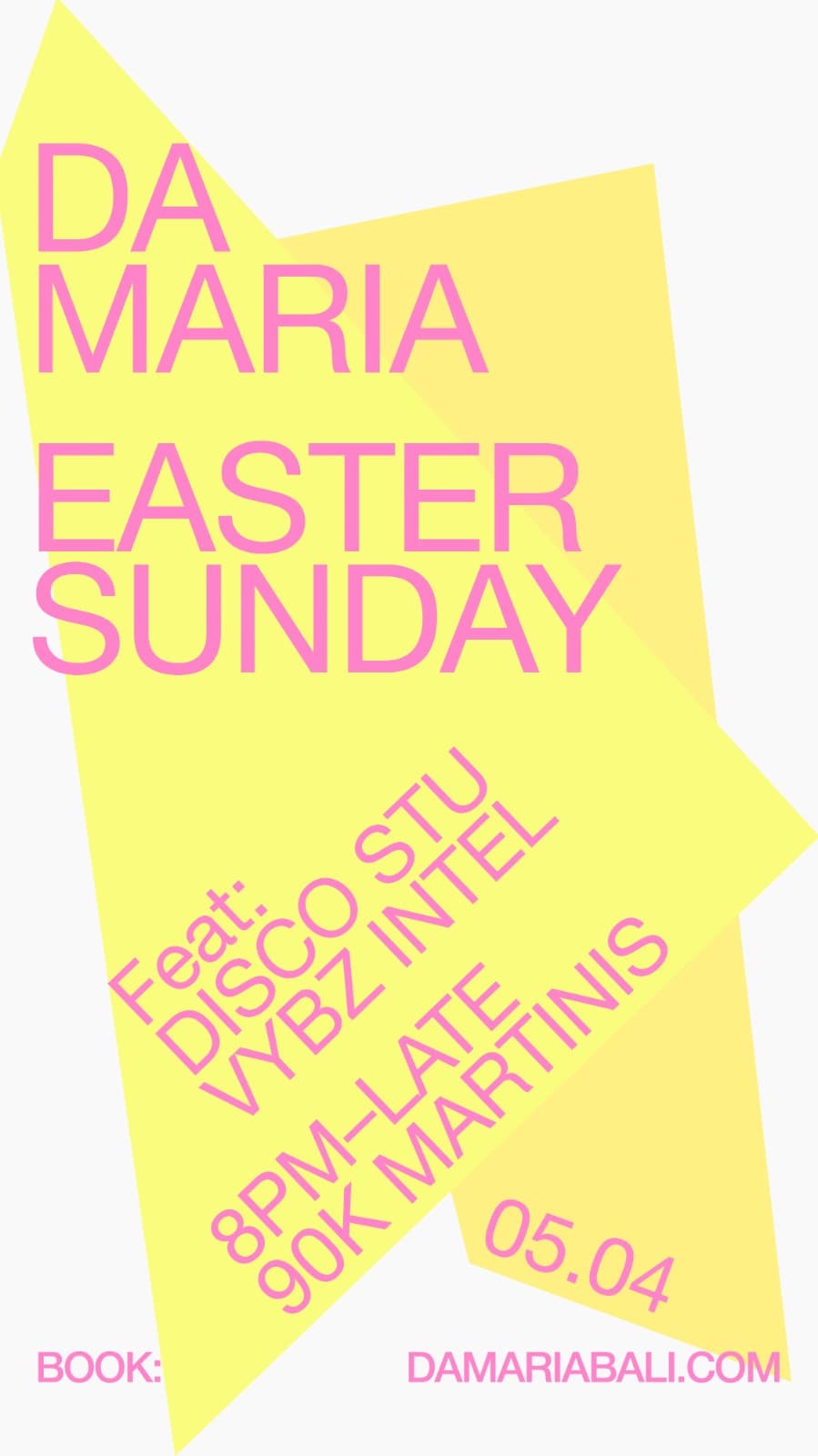 Da Maria SUNDAYS — EASTER EDITION