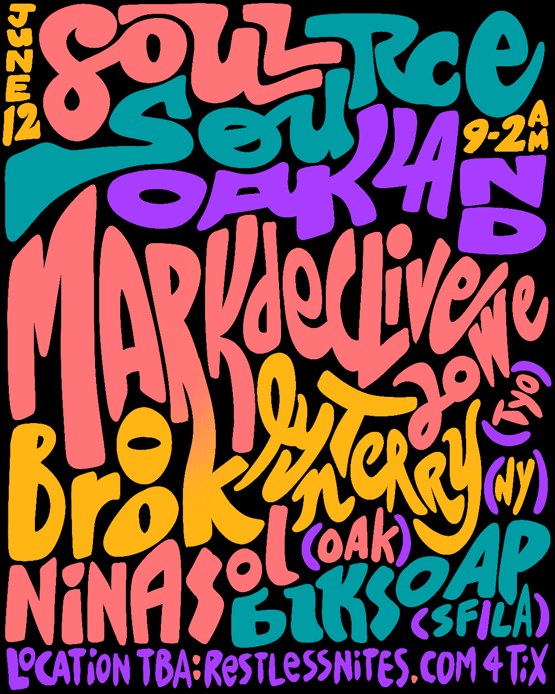 Soul Source with Mark de Clive Lowe, Brooklyn Terry, nina sol blksoap