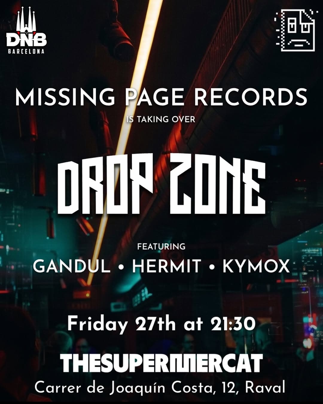 Missing Page Records takes over Drop Zone