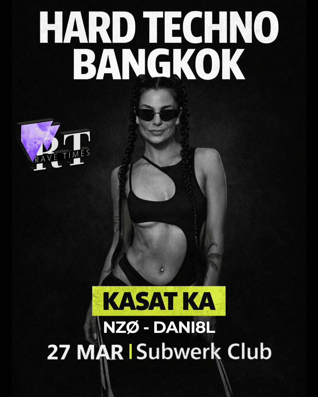 Hard Techno with KASAT KA (Cult) - by Rave Times