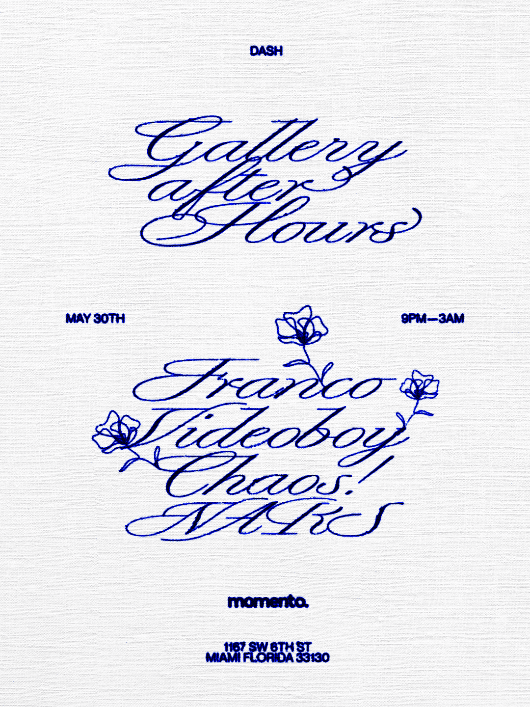 DASH CLUB: 'Gallery After Hours'