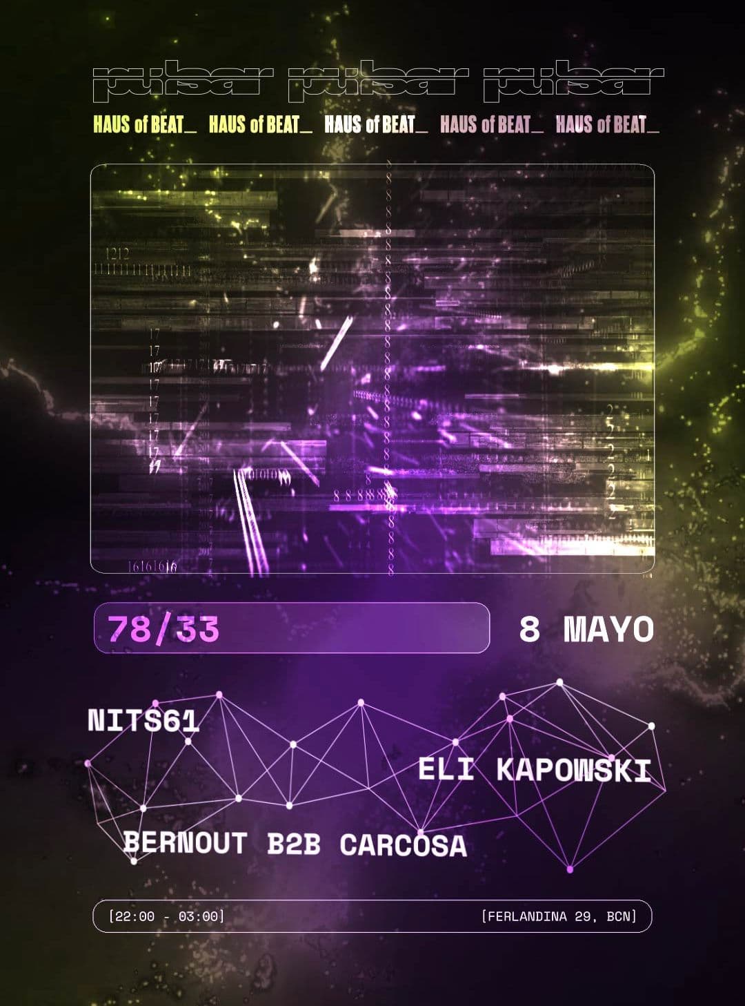 pulsar x Haus Of Beat