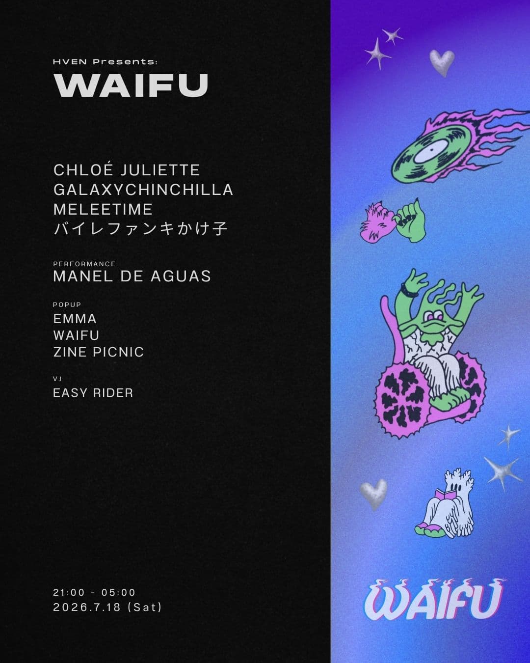HVEN presents: WAIFU