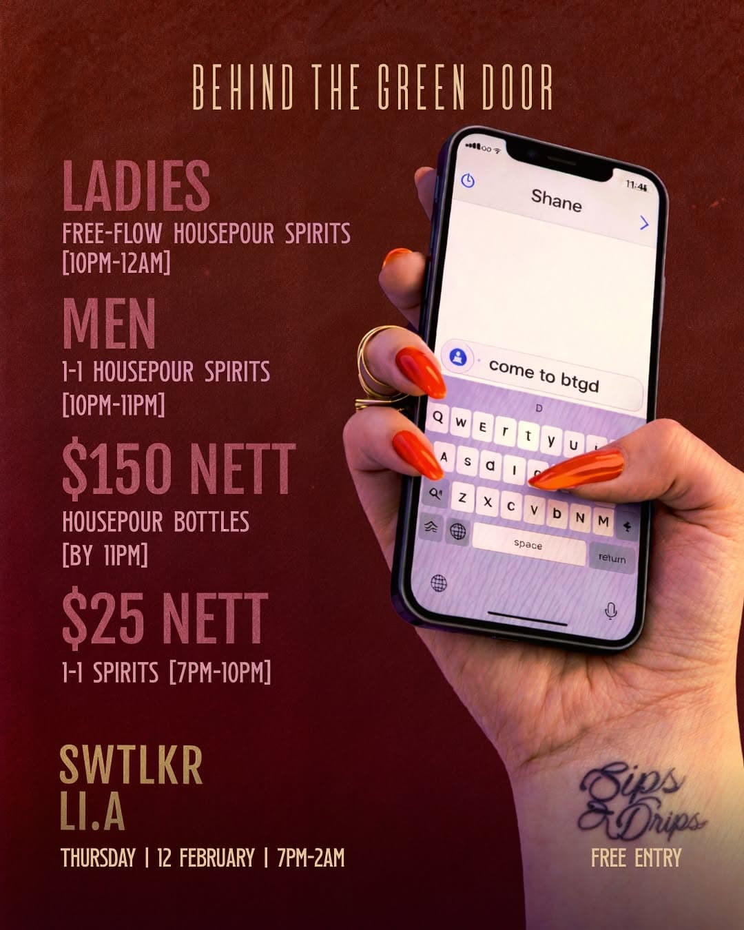 Ladies Night at Behind The Green Door