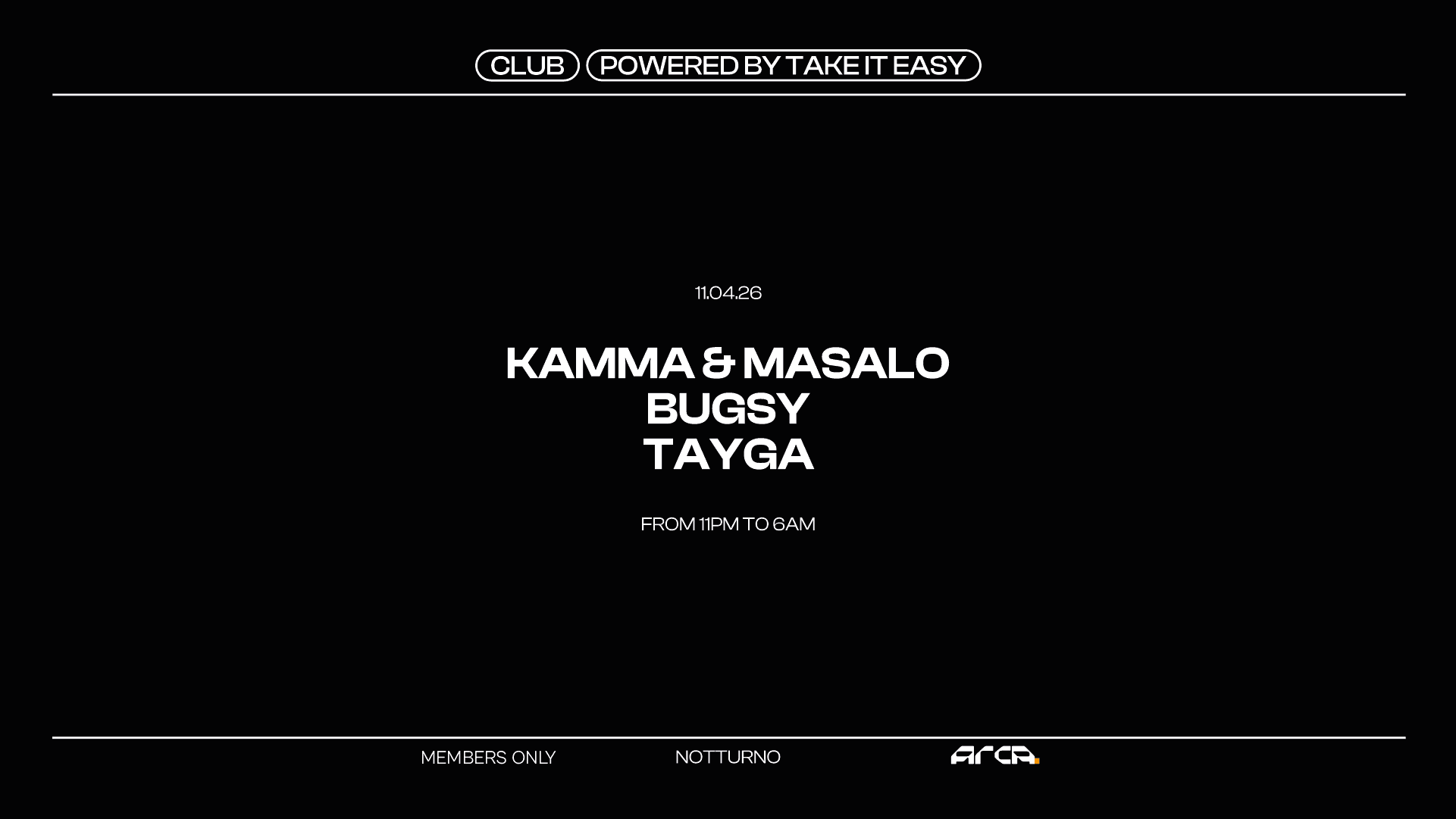 Take It Easy with Kamma & Masalo