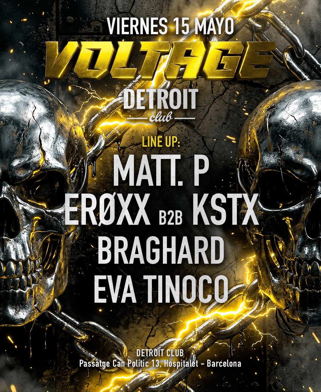VOLTAGE @ DETROIT CLUB