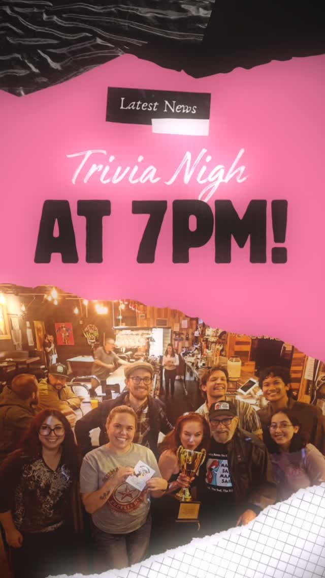 Thursday Night Trivia!!!