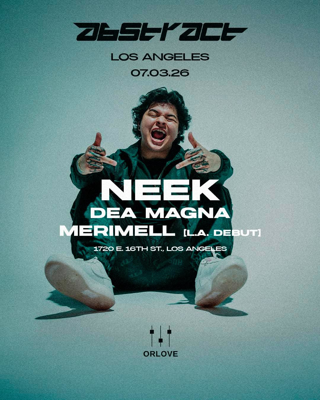 ABSTRACT: LOS ANGELES. feat. NEEK + DEA MAGNA + Merimell