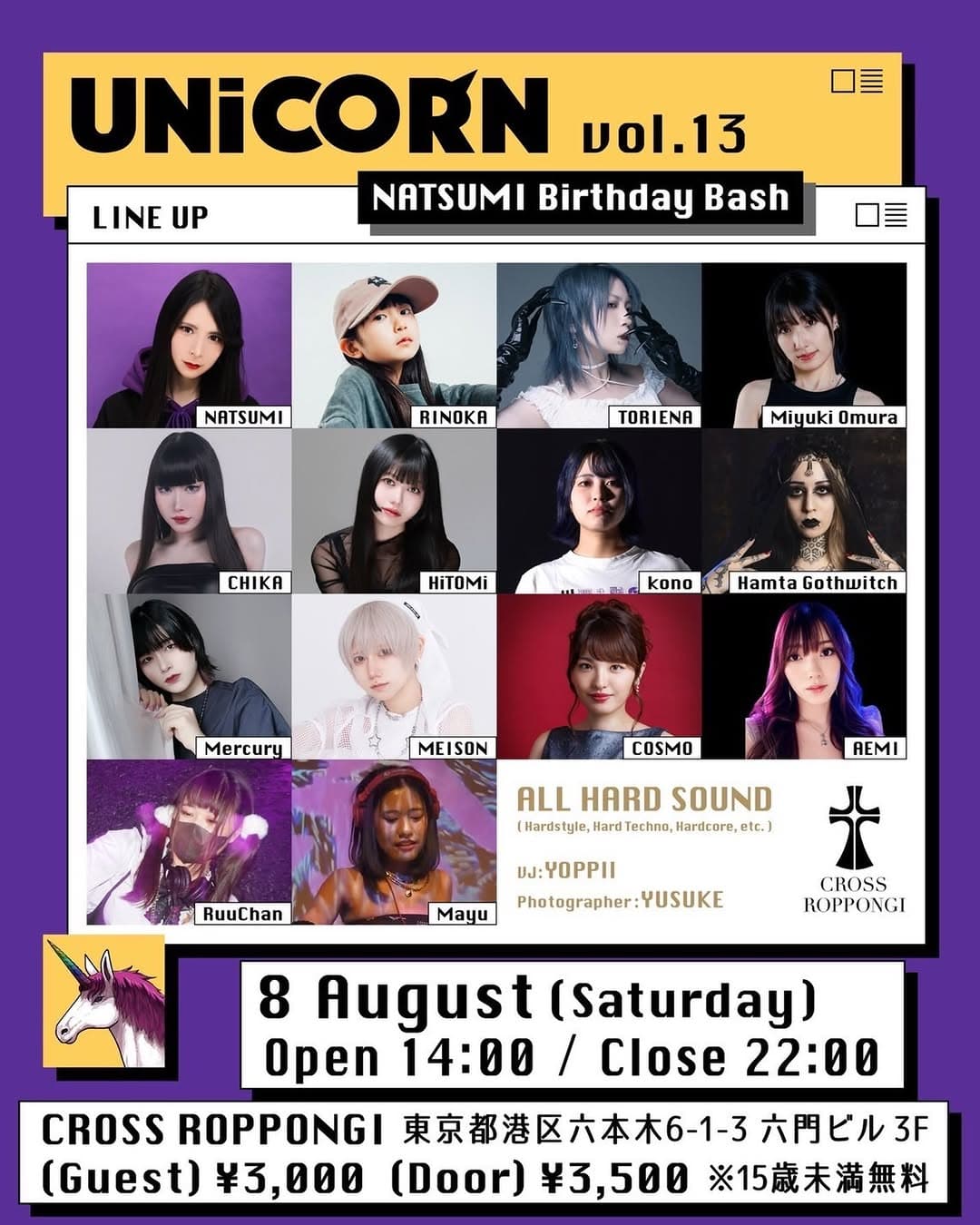 UNiCORN Vol.13 - NATSUMI Birthday Bash
