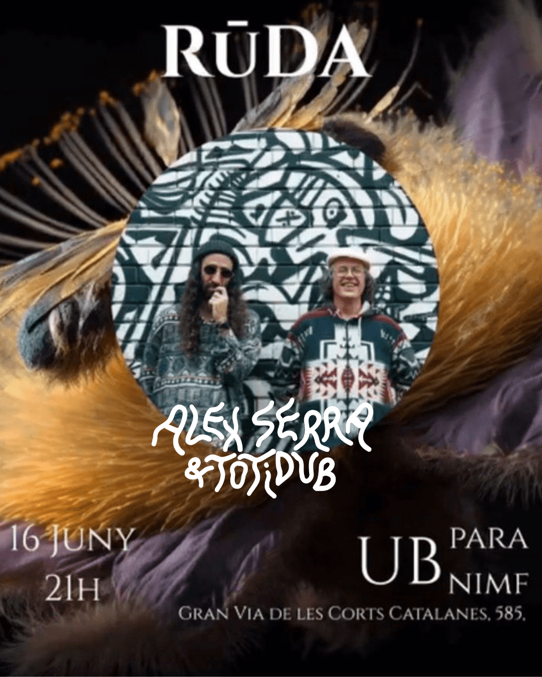RŪDA Music & Flowers presents, Alex Serra & Toti Dub